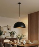 Lampa pojedyncza czarna   NATIK  51670/1L