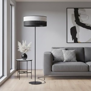 Lampa stojąca czarno-szara  KOBI  51652/LP1  