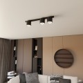 Lampa na sufit czarna 3 reflektorki.