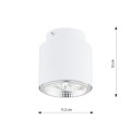 Lampa pojedyncza biały halogen.