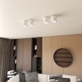 Biała lampa na sufit 4 reflektory.