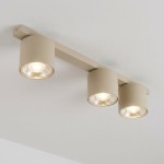 Lampa sufitowa beżowa 3 reflektorki  MONO 51698/3 