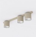 Lampa sufitowa w modnym kolorze beżowym - mokka.