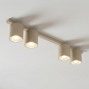 Nowoczesna beżowa lampa 4 reflektorki  MONO 51698/4