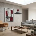 Nowoczesna lampa  pojedyncza w stylu japandii.