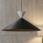 Duża lampa nowoczesna stożek RAFI  51747/1L