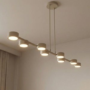 Lampa beżowa led - szeroka  HASO 51707/8 