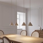  Beżowa wisząca lampa  ledowa  TOLIT 51812/4 