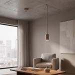 Led zwisający pojedynczy beżowy pająk KERI  51821/1