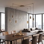 Lampa pająk sufitowa do aranżacji  beżowa  KERI 51821/6 