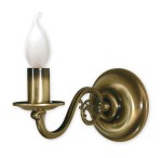 Kinkiet  patynowany klasyczny świecznikowy  ARES  L380 