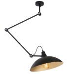 Regulowana designerska lampa SOLEM 808/PL/G1/Z/A