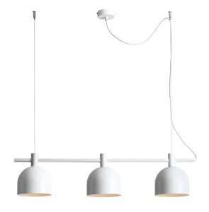 Lampa modern biała RALI 976/E/A