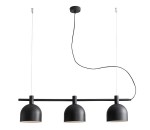 Lampa modern czarna RALI 976/E1/A