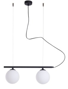 Lampa z 2 szkalnymi kulami BIRUM 1006/H1/A