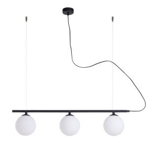 Lampa z 3 białymi kulkami BIRUM 1006/E1/A