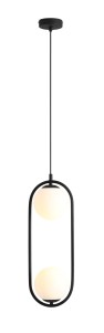 Designerska lampa wisząca z kulami RIWE 1086/H1/A