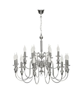 Żyrandol chromowany Symfoni do rezydencji  R21423