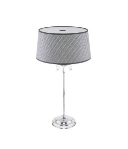 Lampka stołowa  Egidi w stylu glamour R21608