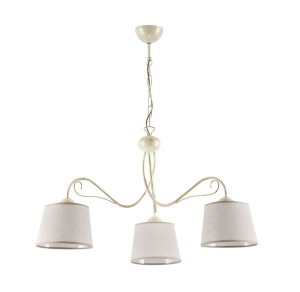 Żyrandol z abażurami Kamel kolor antyczny R21353