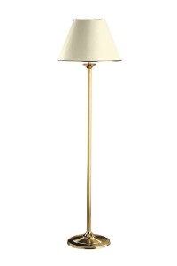 Lampa stojąca klasyczna mosiądzowana  Clasico R2207A