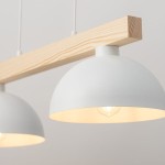 Lampa wisząca w stylu skandynawskim TAMPERE 34713