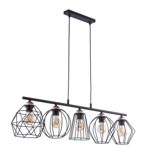 Lampa loftowa  druciane klosze na listwie  GALACTIC 31649