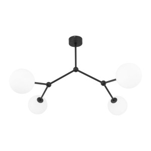 Lampa sufitowa czarna z kulami AIRA 34855