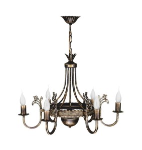 Żyrandol świecznikowy do salonu  Korn R2224