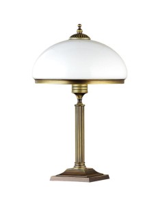 Lampa stołowa klasyczna patynowana  Zeuso R2626