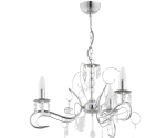 Żyrandol z kryształkami w kolorze  chromu  Astoria 421583