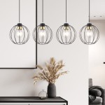 Lampa minimalistyczna czarno - złota  Gingo 51222/4
