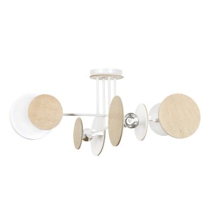 Lampa sufitowa biała nowoczesna Tazi 5174/4