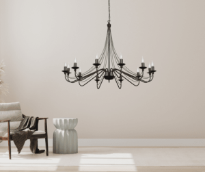 Żyrandol do wysokich klasycznych salonów SANTA 397/R1/A