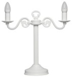 Lampa gabinetowa retro w kolorze białym  ARES L388B