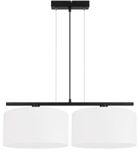 Lampa wisząca nad stolik  białymi abażurami  ZAMI 2900