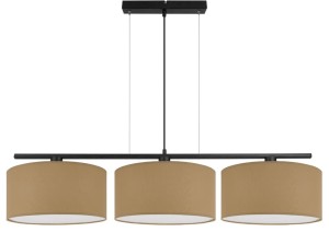 Lampa potrójna nad stół do salonu  CAPPUCCINO 2831