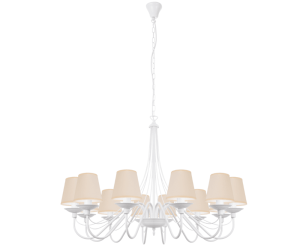 Żyrandol  duży do salonów i sal  SANTA 397/R/A/S002