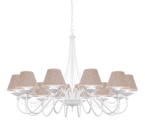 Żyrandol duży w stylu góralskim  SANTA 397/R/A/S105 