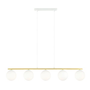 Lampa  nad stół do salonu z kulkami LORA 51255/5