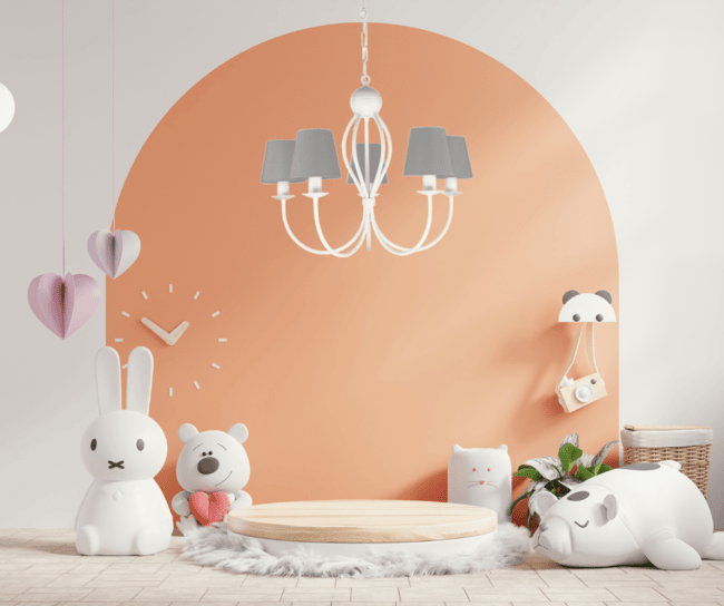 Żyrandol do pokoju dziecięcego