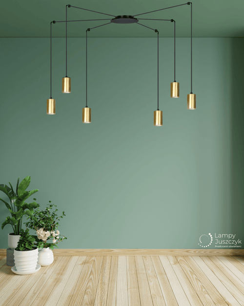 Sufitowa lampa pająk